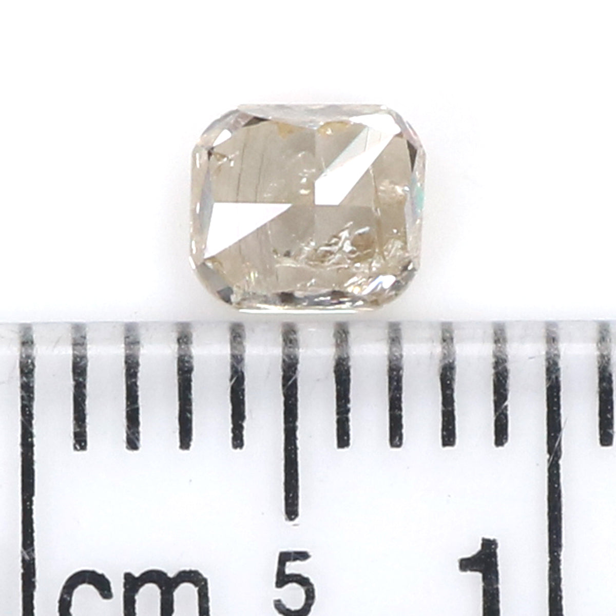 0.53 CT Natural Loose Cushion Shape Diamond Grey Color Cushion Cut Diamond 4.50 MM Natural Yellow Color Cushion Brilliant Cut Diamond LQ7447