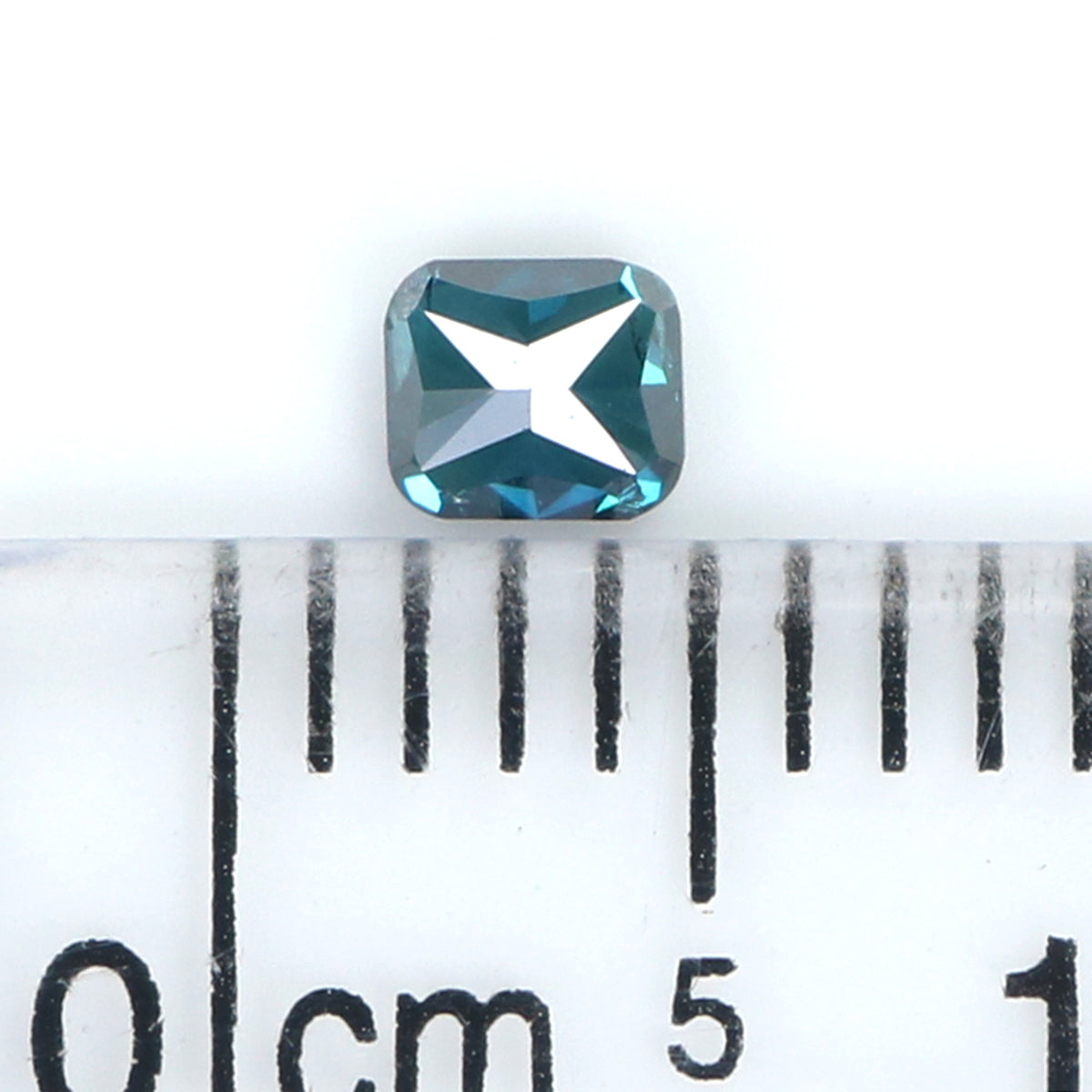 0.16 CT Natural Loose Cushion Shape Diamond Blue Color Cushion Cut Diamond 3.10 MM Natural Blue Color Cushion Brilliant Cut Diamond LQ5799