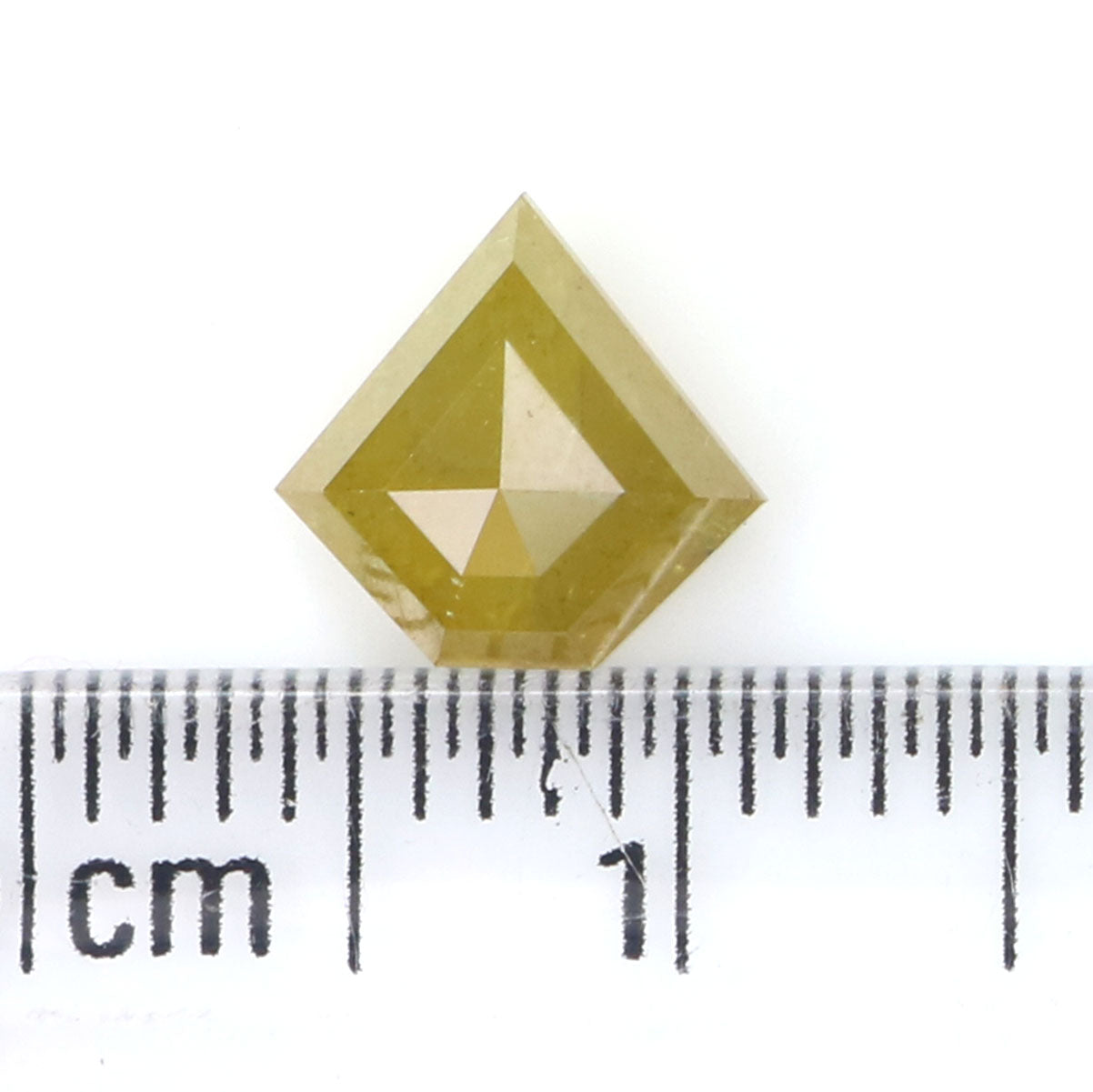 1.19 CT Natural Loose Shield Shape Diamond Yellow Color Shield Cut Diamond 7.30 MM Natural Loose Diamond Shield Rose Cut Diamond LQ9638