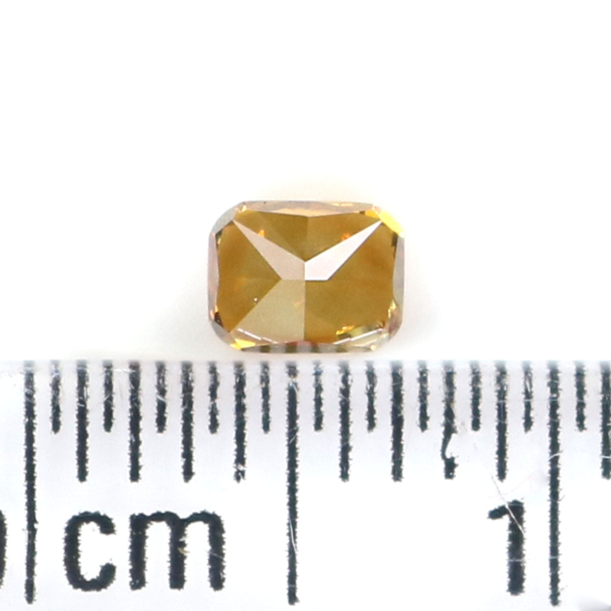 0.23 CT Natural Loose Cushion Shape Diamond Yellow Brown Color Cushion Diamond 3.75 MM Natural Diamond Cushion Brilliant Cut Diamond LQ8610