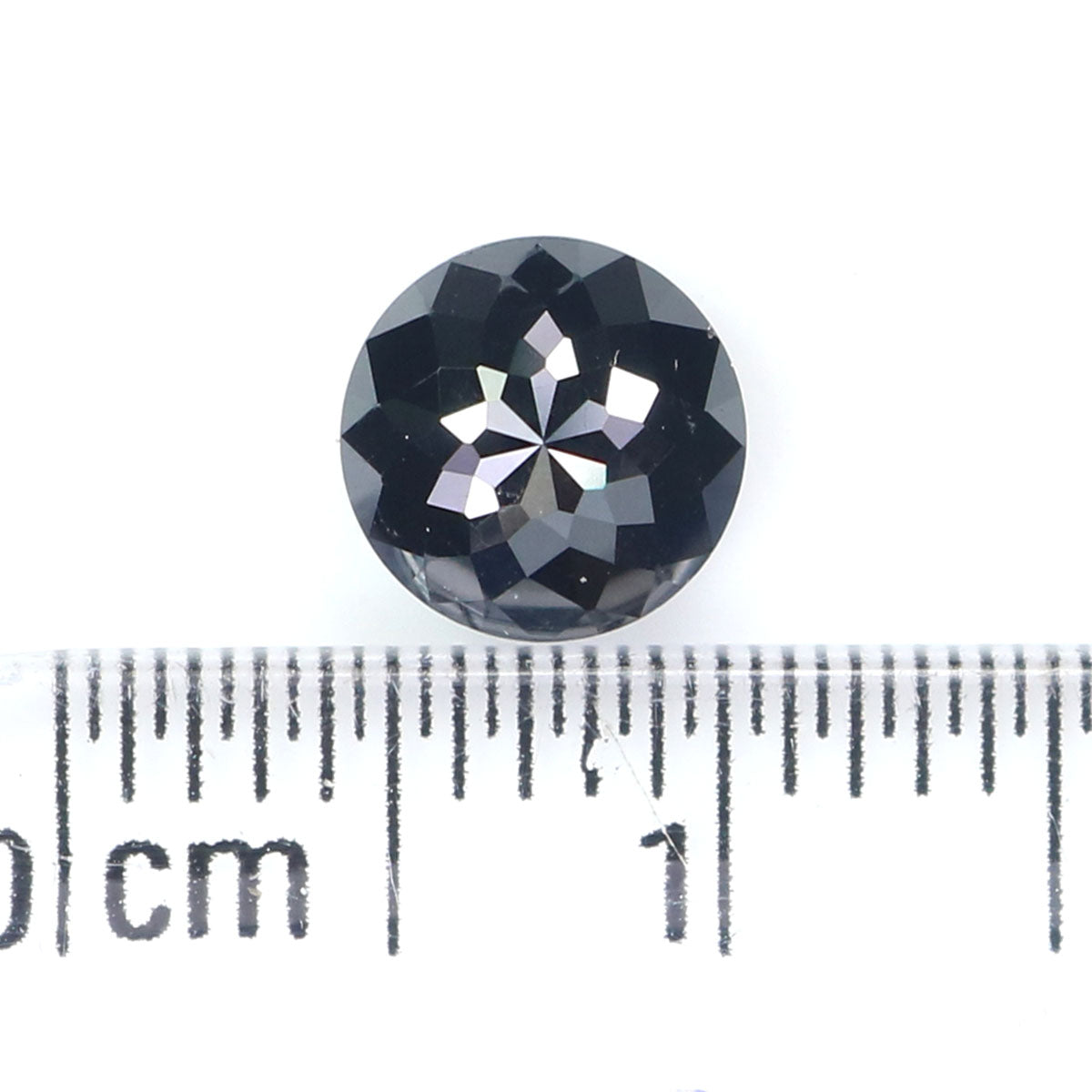 1.14 CT Natural Loose Round Rose Cut Diamond Black Color Round Cut Diamond 6.10 MM Natural Loose Diamond Round Rose Cut Shape Diamond KQ1641