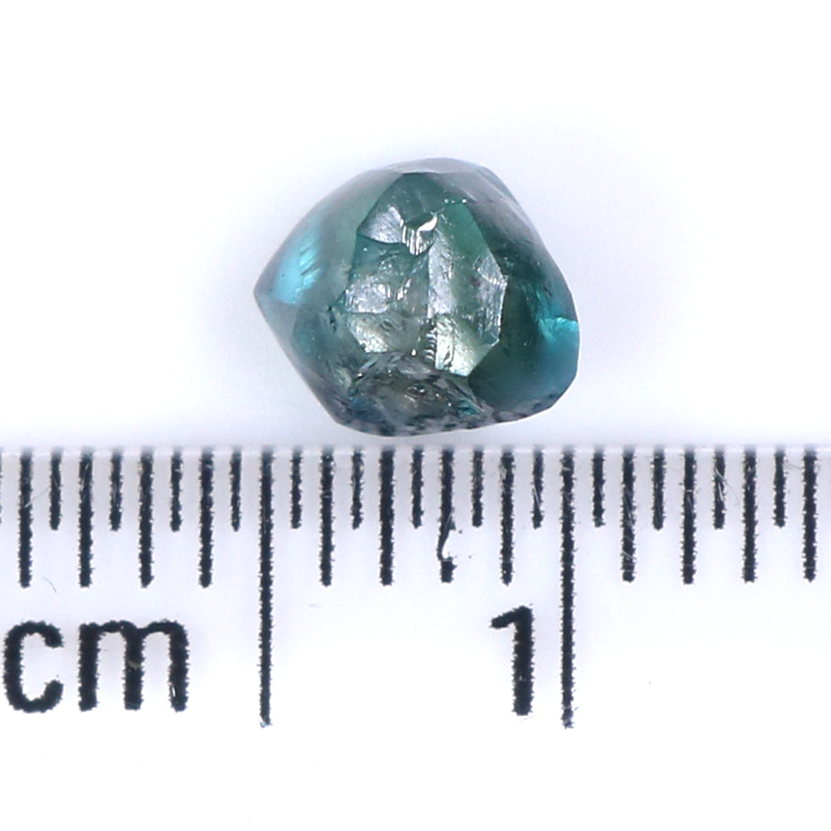 0.91 CT Natural Loose Rough Shape Diamond Blue Color Rough Cut Diamond 5.75 MM Natural Loose Blue Diamond Rough Irregular Cut Diamond QL2239