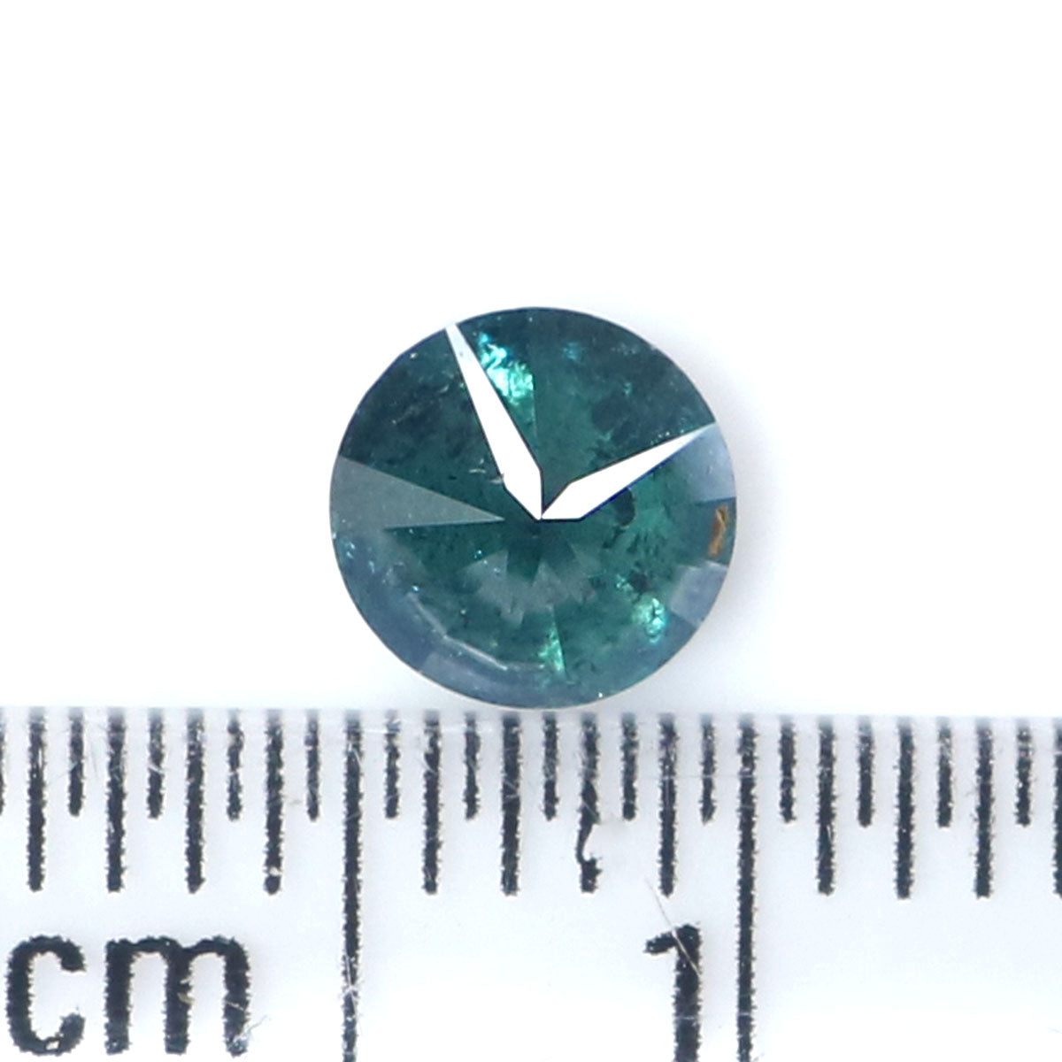 0.61 Ct Natural Loose Round Shape Diamond Blue Color Round Cut Diamond 5.20 MM Natural Loose Diamond Round Brilliant Cut Diamond LQ8652