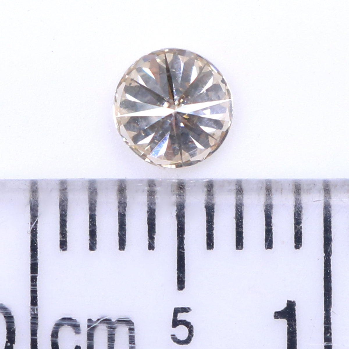 0.30 CT Natural Loose Round Shape Diamond Brown Color Round Cut Diamond 4.10 MM Natural Loose Brown Color Round Brilliant Cut Diamond LQ2173