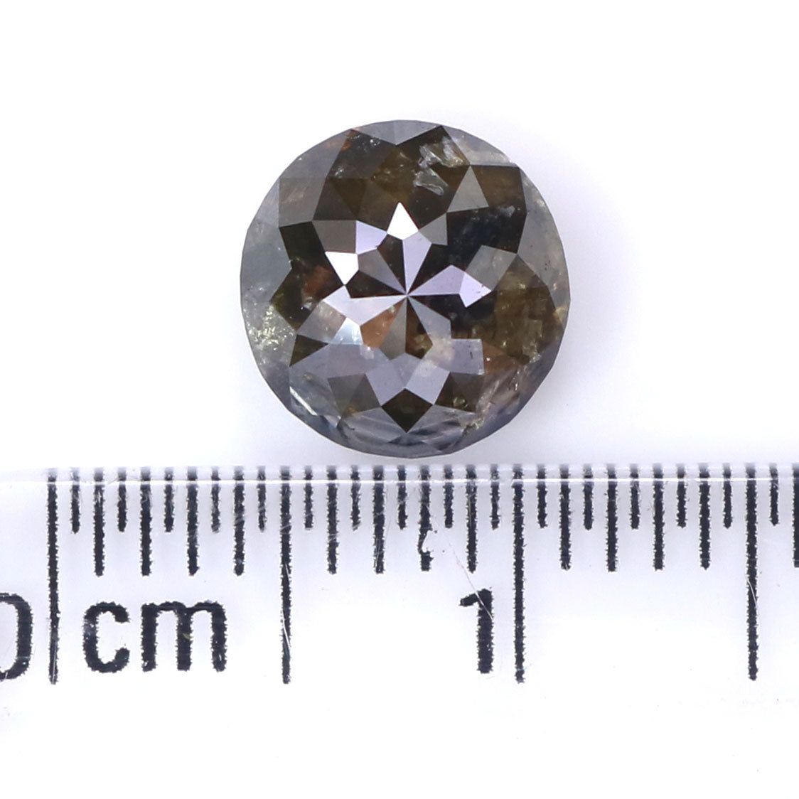 1.51 CT Natural Loose Round Rose Cut Diamond Brown Color Round Cut Diamond 7.30 MM Natural Loose Diamond Round Rose Cut Shape Diamond KQ2530