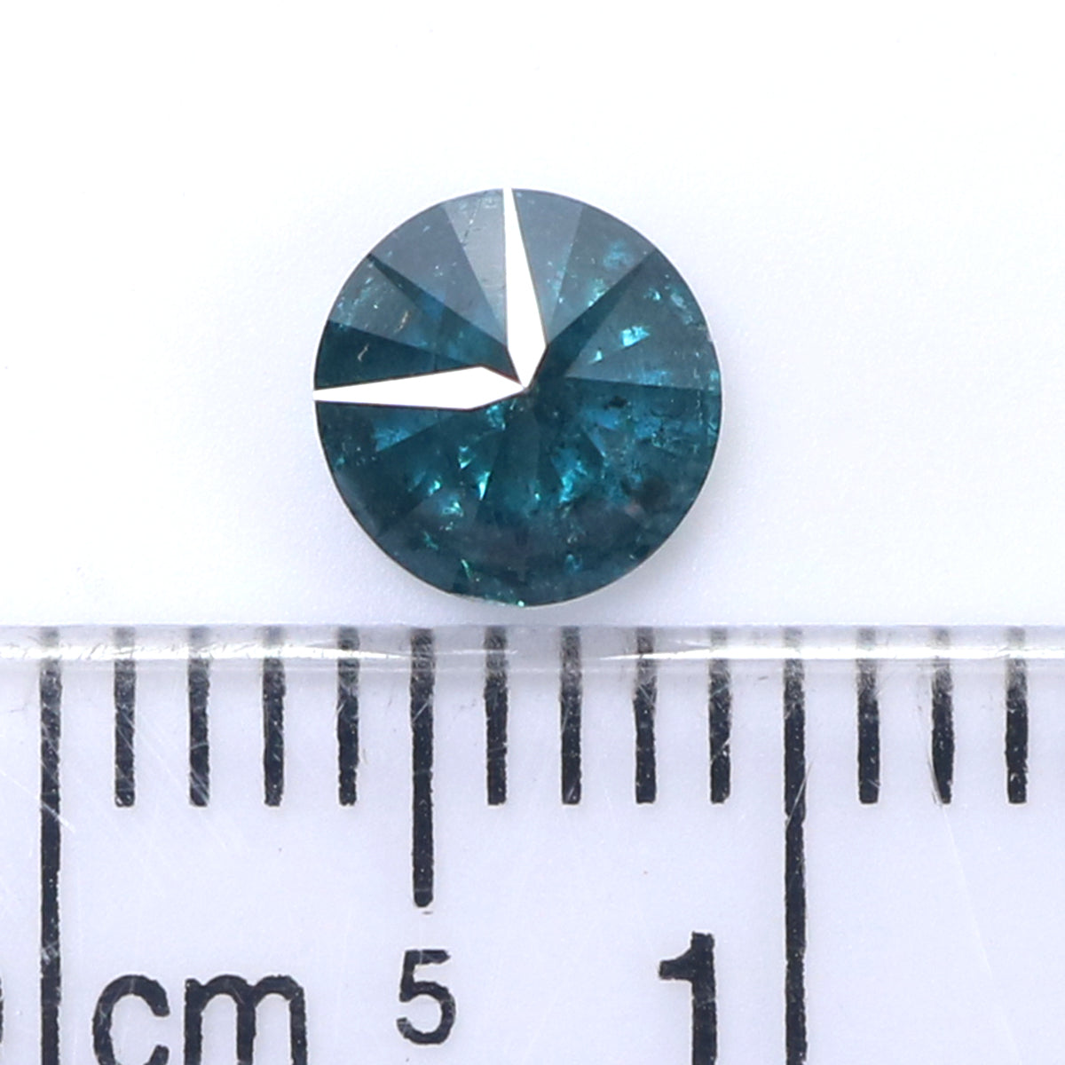 0.81 Ct Natural Loose Round Shape Diamond Blue Color Round Cut Diamond 5.50 MM Natural Loose Blue Diamond Round Brilliant Cut Diamond LQ8753