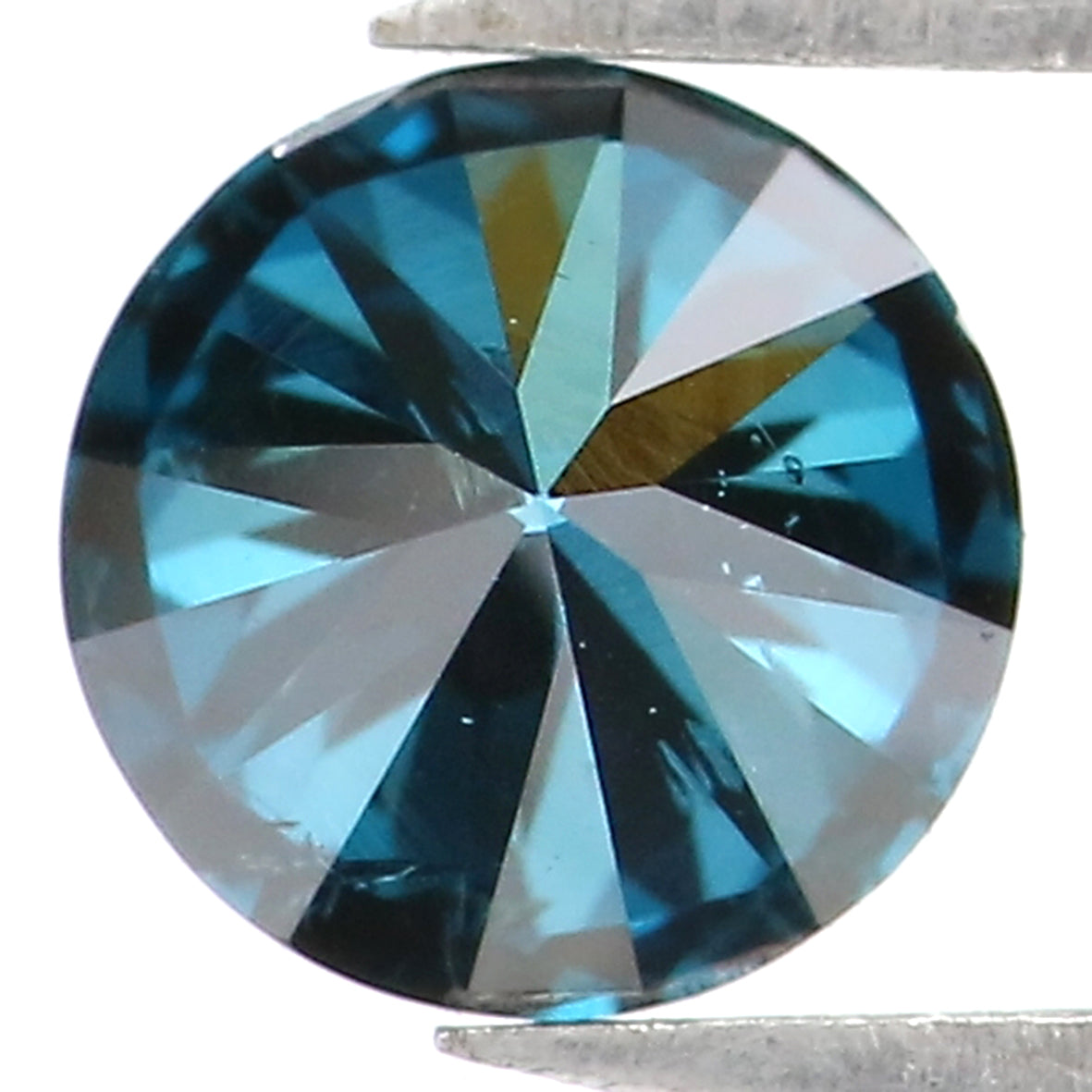 0.43 Ct Natural Loose Round Shape Diamond Blue Color Round Cut Diamond 4.70 MM Natural Loose Blue Diamond Round Brilliant Cut Diamond LQ1892