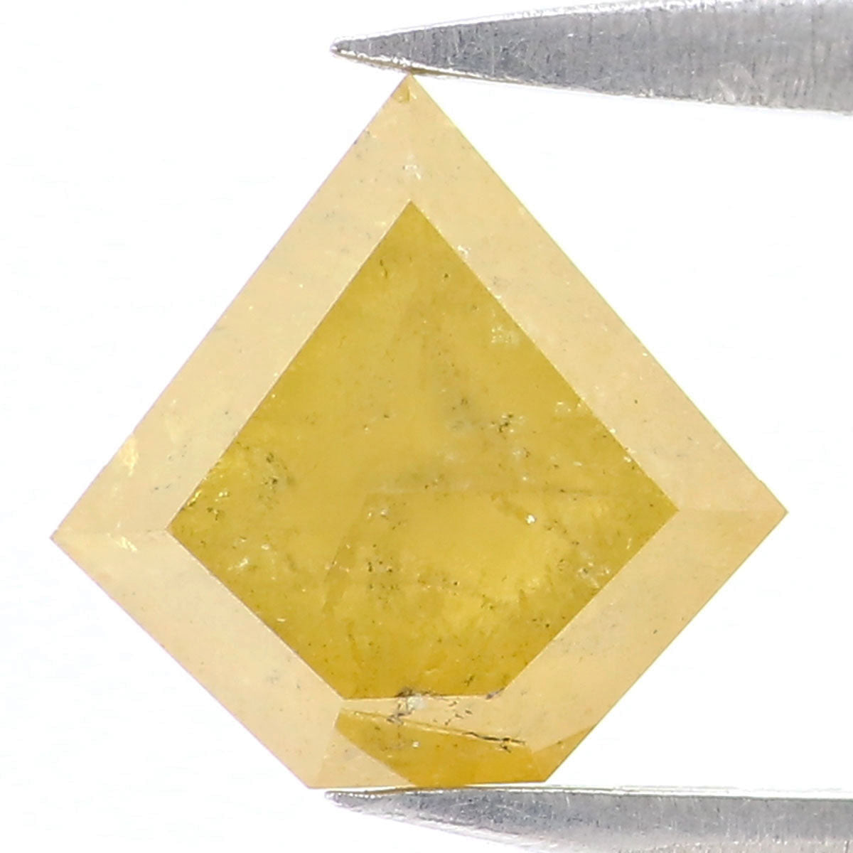 1.19 CT Natural Loose Shield Shape Diamond Yellow Color Shield Cut Diamond 7.30 MM Natural Loose Diamond Shield Rose Cut Diamond LQ9638