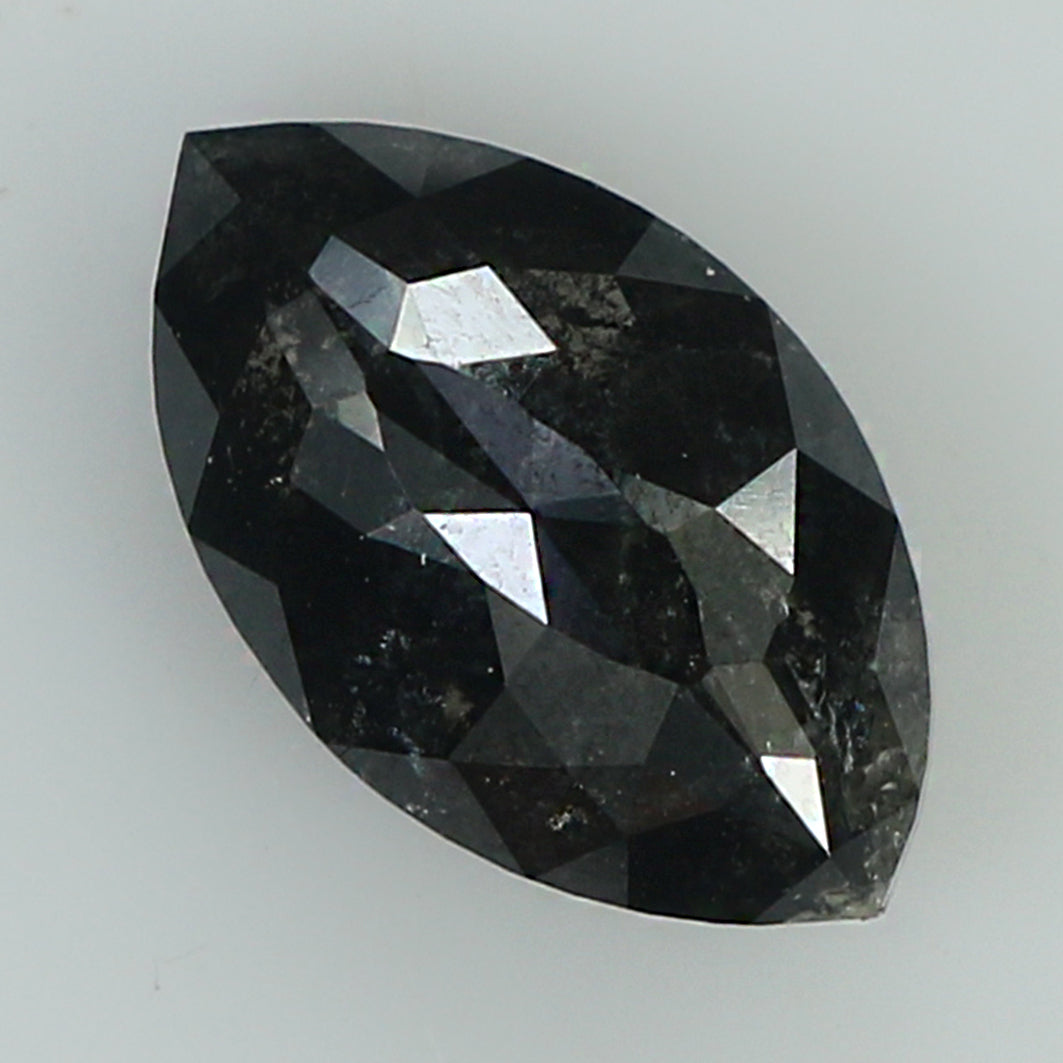 1.96 Ct Natural Loose Diamond Marquise Black Color I3 Clarity 10.00 MM KR1981