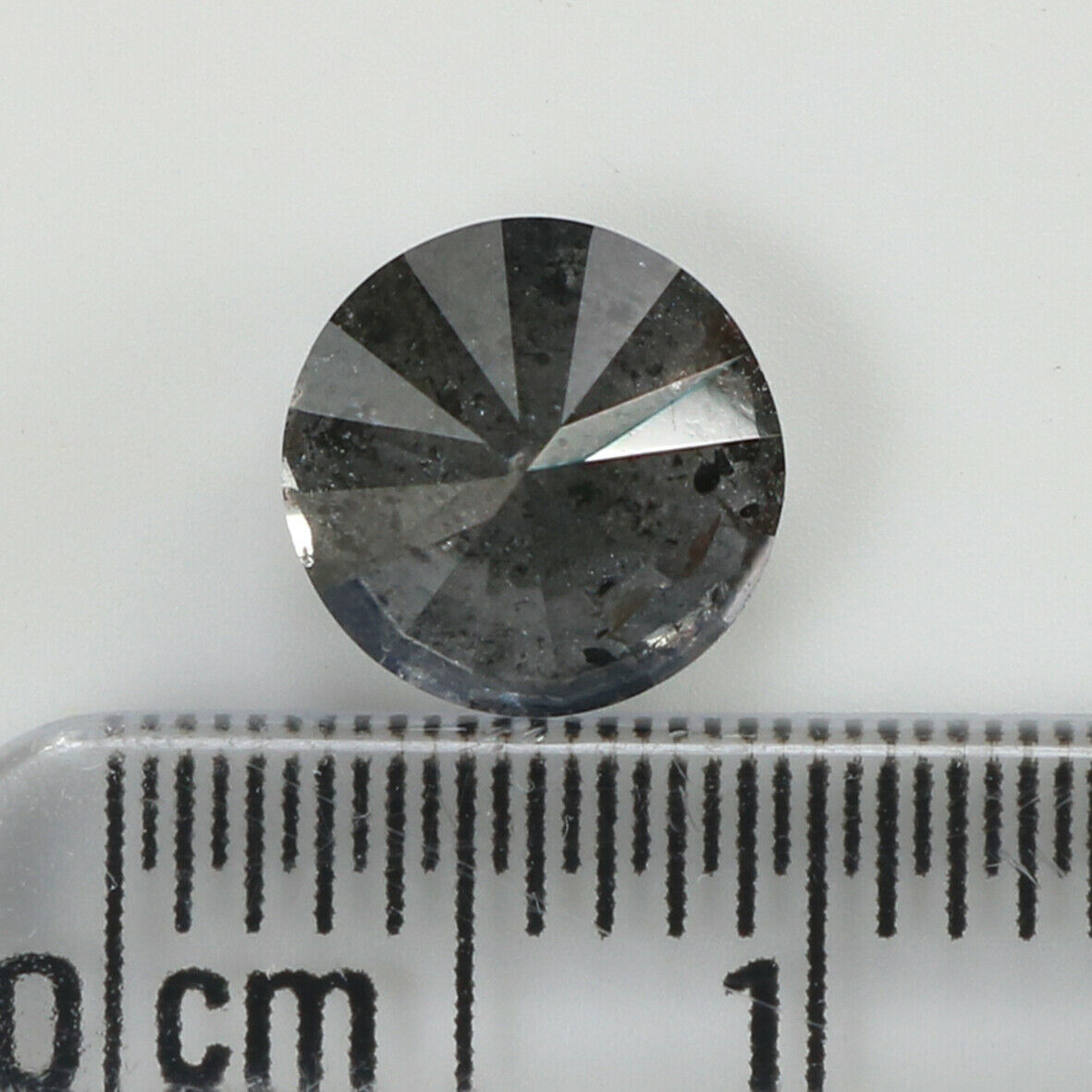 1.69 CT Natural Loose Round Shape Diamond Salt And Pepper Round Cut Diamond 7.20 MM Natural Loose Diamond Round Brilliant Cut Diamond QL9282