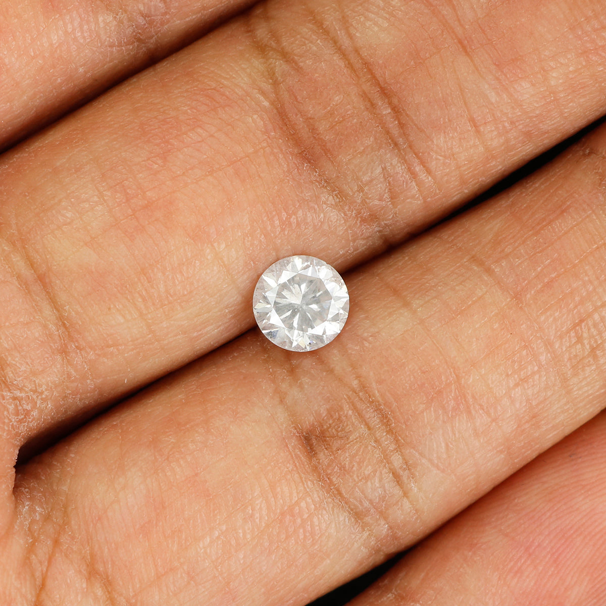 0.73 Ct Natural Loose Round Shape Diamond White Color Round Cut Diamond 5.55 MM Natural Loose White Color Round Brilliant Cut Diamond QL318