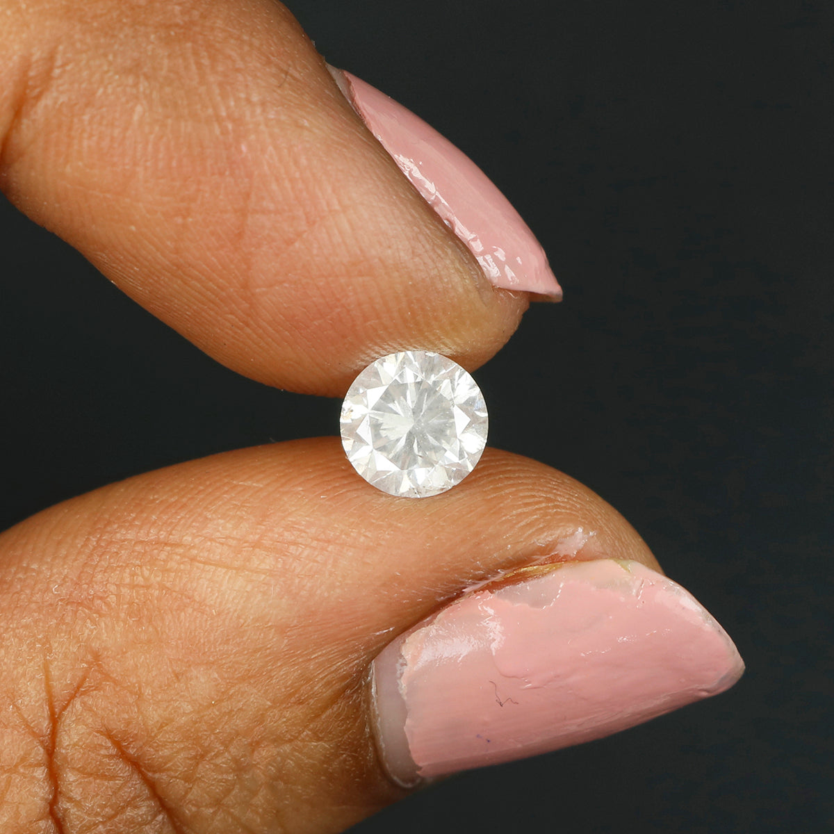 0.73 Ct Natural Loose Round Shape Diamond White Color Round Cut Diamond 5.55 MM Natural Loose White Color Round Brilliant Cut Diamond QL318