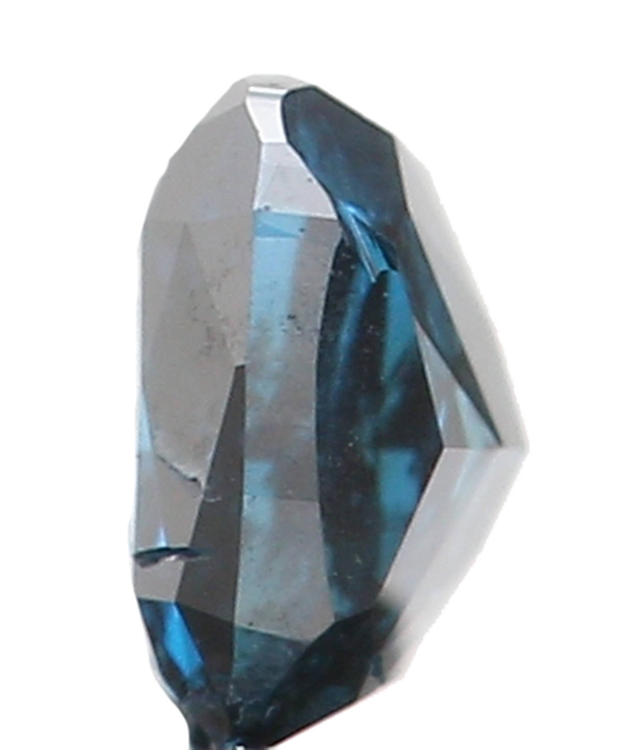 Natural Loose Diamond Cushion Blue Color I1 Clarity 2.80 MM 0.11 Ct KR983