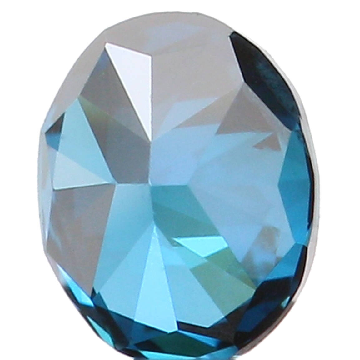 Natural Loose Diamond Oval Blue Color SI1 Clarity 3.20 MM 0.11 Ct KR924