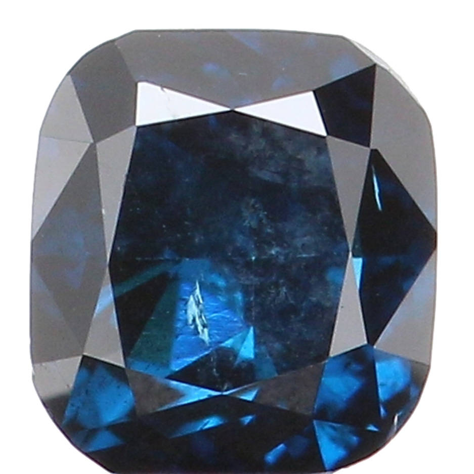 Natural Loose Diamond Cushion Blue Color SI2 Clarity 3.10 MM 0.16 Ct L5743