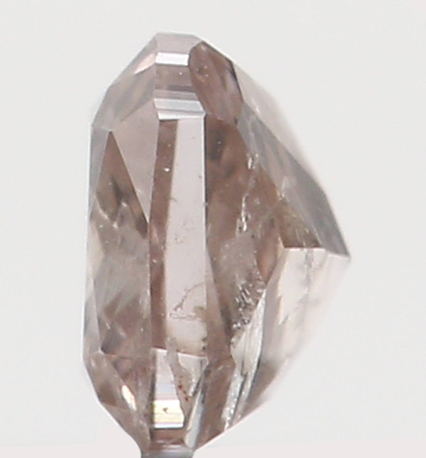 Natural Loose Diamond Cushion Brown Color I2 Clarity 2.80 MM 0.13 Ct KR986